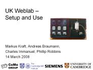 UK Weblab 