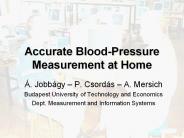 Accurate Blood-Pressure Measurement at Home