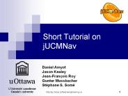 Short Tutorial on jUCMNav