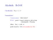 AlcoholsR-O-H