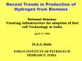 National Seminar Creating Infrastructure for adoption of fuel cell Technology in India April 15, 200 PowerPoint PPT Presentation