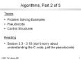Algorithms, Part 2 of 3 PowerPoint PPT Presentation