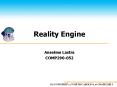 Reality Engine PowerPoint PPT Presentation