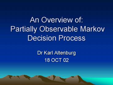 presentation player overlay