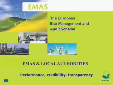 The European EcoManagement and Audit Scheme