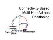 ConnectivityBased MultiHop Ad hoc Positioning