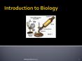 Biology 11 - Introduction to Biology PowerPoint PPT Presentation