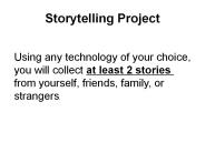 Storytelling Project