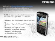 Blackberry Application Development,Blackberry Developer India,Blackberry Development Outsourcing