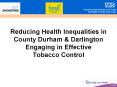 Reducing Health Inequalities in County Durham PowerPoint PPT Presentation