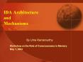 IDA Architecture and Mechanisms PowerPoint PPT Presentation
