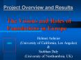 The Visions and Roles of Foundations in Europe PowerPoint PPT Presentation