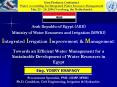 Towards an Efficient Water Management for a Sustainable Development of Water Resources in Egypt PowerPoint PPT Presentation