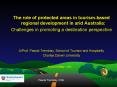 The role of protected areas in tourismbased regional development in arid Australia: PowerPoint PPT Presentation