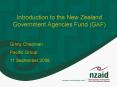Introduction to the New Zealand Government Agencies Fund GAF PowerPoint PPT Presentation