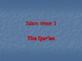 Islam%20Week%203 PowerPoint PPT Presentation