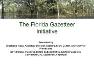 The Florida Gazetteer Initiative