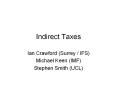 Indirect Taxes PowerPoint PPT Presentation