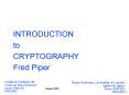 UNDERSTANDING CRYPTOGRAPHY PowerPoint PPT Presentation