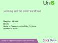 Learning and the older workforce PowerPoint PPT Presentation