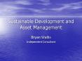 Sustainable Development and Asset Management PowerPoint PPT Presentation