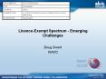 LicenceExempt Spectrum Emerging Challenges PowerPoint PPT Presentation