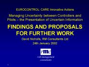 EUROCONTROL: CARE Innovative Actions