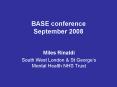 BASE conference September 2008 PowerPoint PPT Presentation