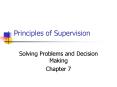Principles of Supervision PowerPoint PPT Presentation