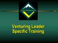 Venturing Leader PowerPoint PPT Presentation