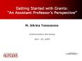 Getting Started with Grants:  PowerPoint PPT Presentation
