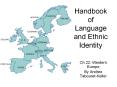 Handbook of Language and Ethnic Identity PowerPoint PPT Presentation