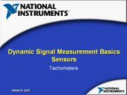 Dynamic Signal Measurement Basics Sensors