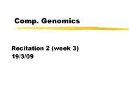Comp. Genomics