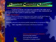 Quantum Computer Overview