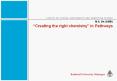 Creating the right chemistry in Pathways PowerPoint PPT Presentation