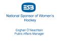 National Sponsor of Womens Hockey PowerPoint PPT Presentation