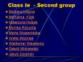 Class Ie Second group PowerPoint PPT Presentation