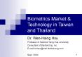 Biometrics Market PowerPoint PPT Presentation