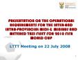 PRESENTATION ON THE OPERATIONAL REQUIREMENTS FOR THE INTERAND INTRAPROVINCIAL MIDI PowerPoint PPT Presentation