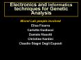 Electronics and Informatics techniques for Genetic Analysis PowerPoint PPT Presentation
