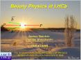 Beauty Physics at LHCb PowerPoint PPT Presentation