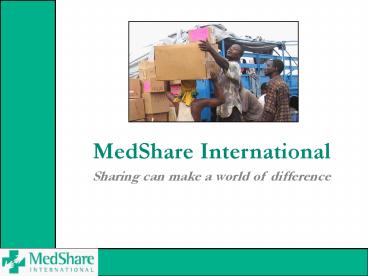 MedShare International