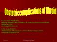 Obstetric complications of fibroid PowerPoint PPT Presentation