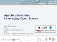 Apache Geronimo: Leveraging Open Source PowerPoint PPT Presentation