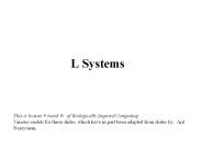 L Systems