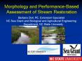 Morphology and PerformanceBased Assessment of Stream Restoration PowerPoint PPT Presentation