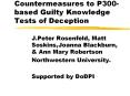Countermeasures to P300-based Guilty Knowledge Tests of Deception PowerPoint PPT Presentation