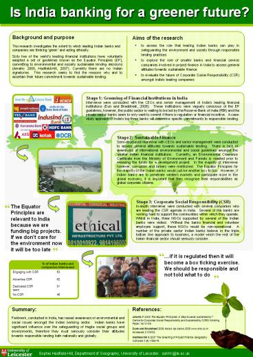 Background and purpose