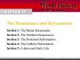 The Renaissance and Reformation PowerPoint PPT Presentation